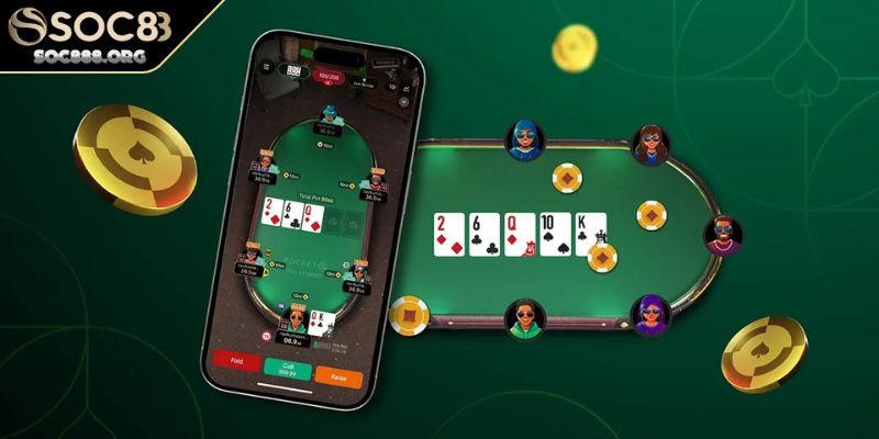 Game Bài Soc88 Trải Nghiệm Cá Cược Trực Tuyến An Toàn 3 Game sòng bài Poker hấp dẫn